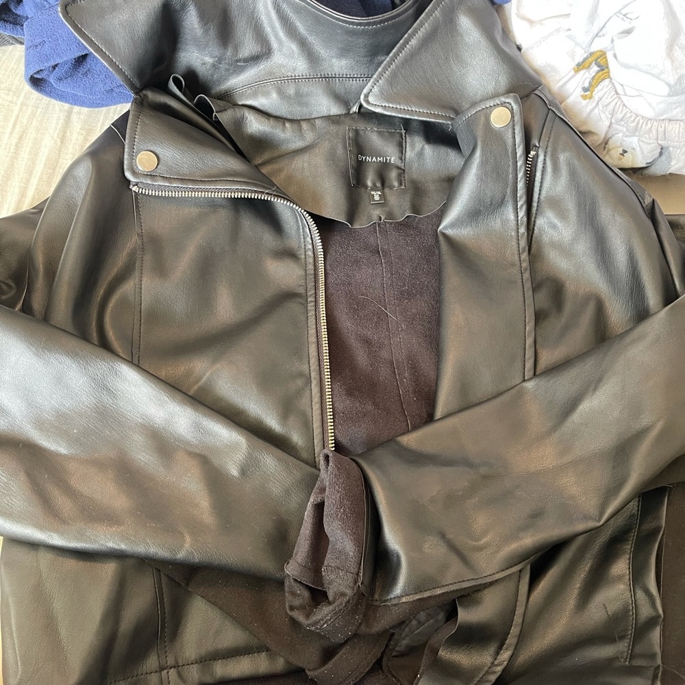 Dynamite leather jacket